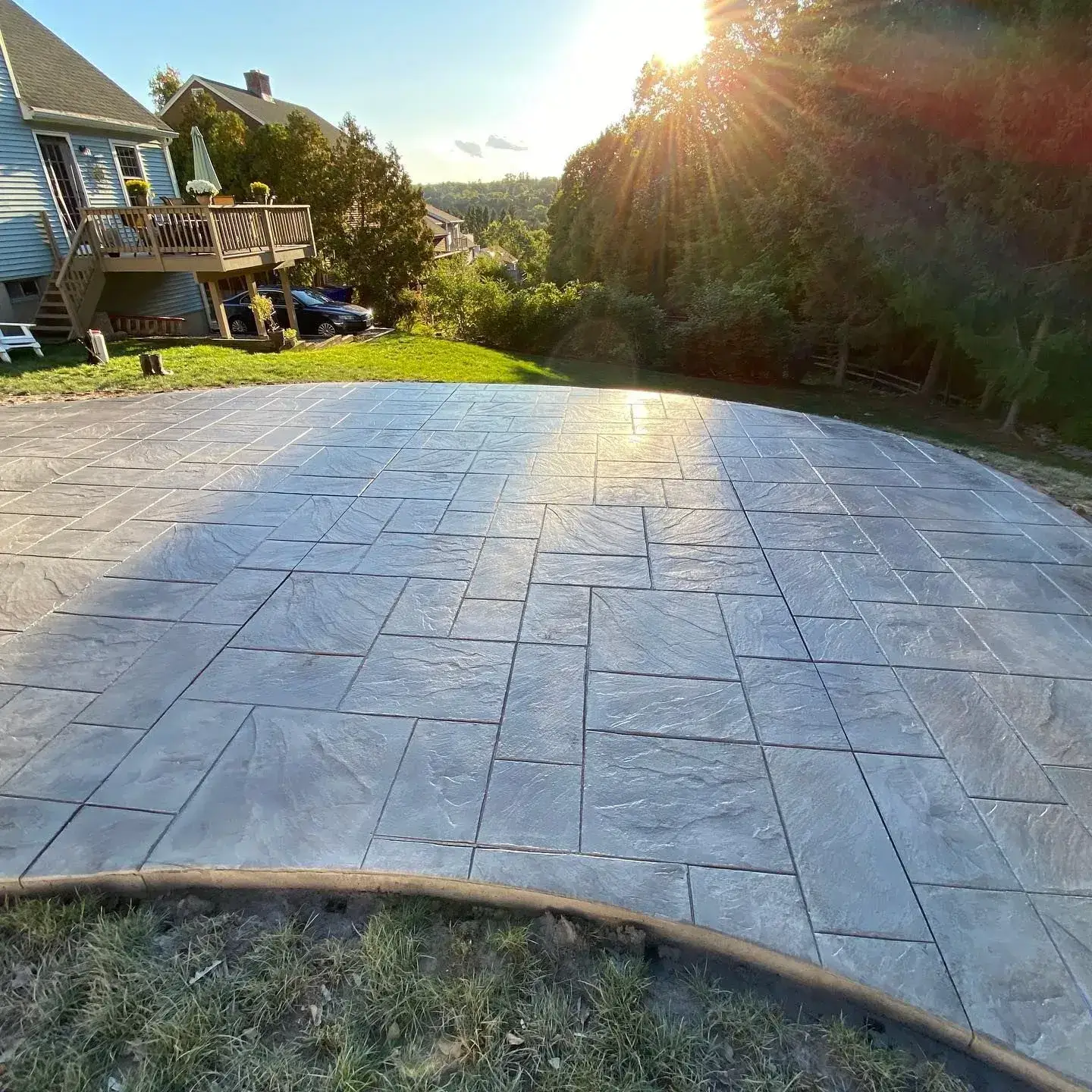 Decorative Concrete Installation